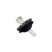 Glass Ball Cap with Silicone Cap for 5D XXL Chamber by JCVAP