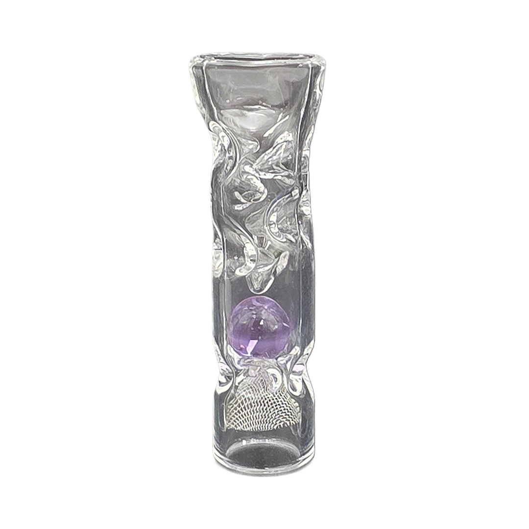 Shorty Stem in Translucent Purple