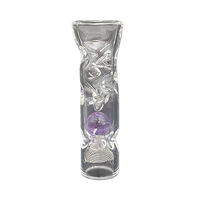 Shorty Stem in Translucent Purple
