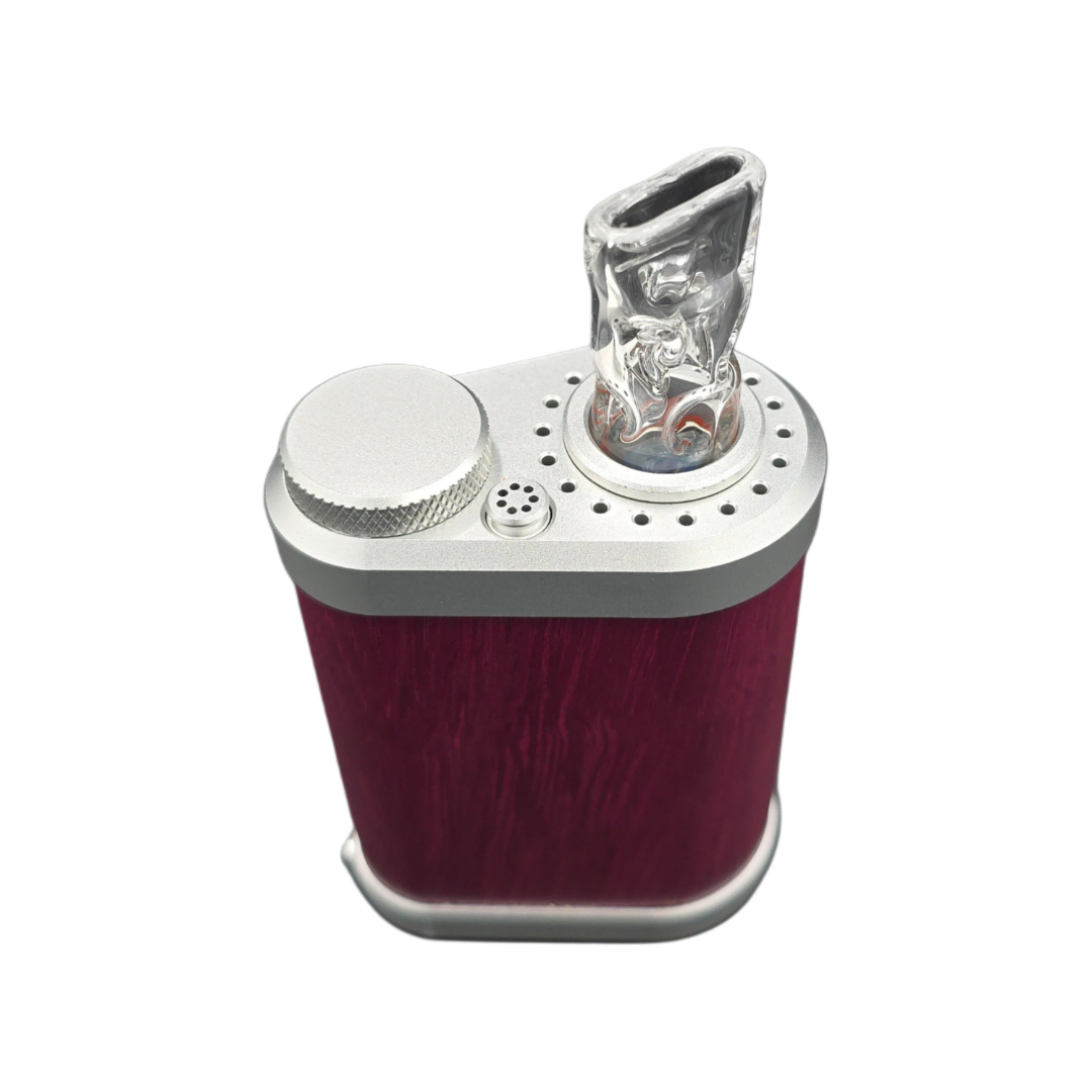 Shorty Stem Inserted into a Tinymight 2 Purple Heart Overhead View