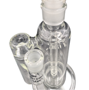 Downward View of Dual Perc Mouthpiece Joint and Bowl Joint