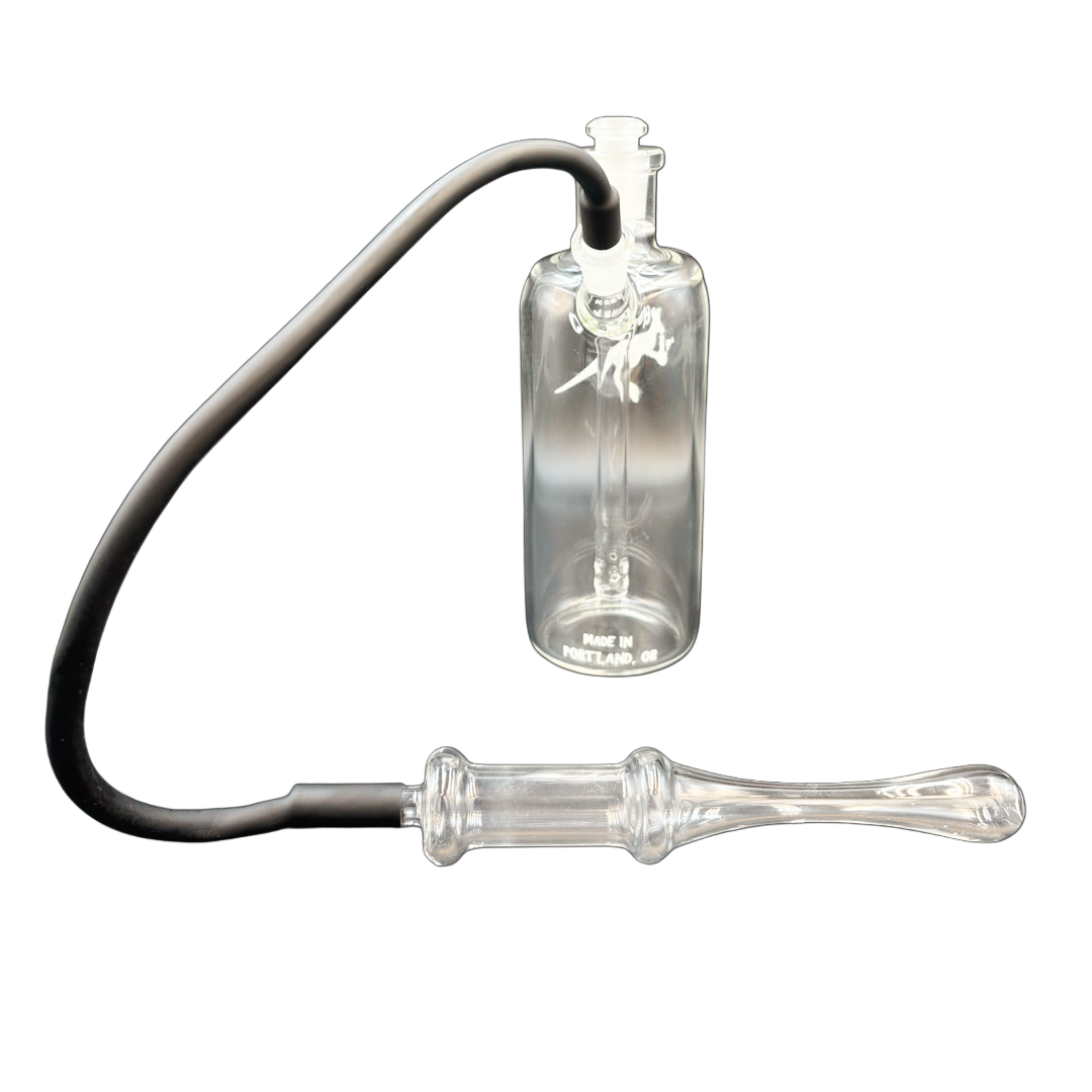 GooRoo Single Hose Hookah Back Side View