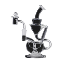 Clear 8" Recycler Left View