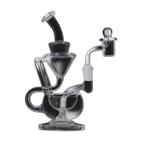 Clear 8" Recycler Right View