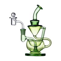Matrix Green 8" Recycler Left View