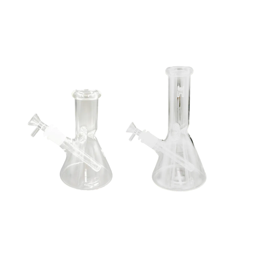 9" and 6" 14mm Beaker Sizes Side by Side
