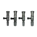 Borosilicate V3 Injector (14mm Input- Smoked Glass) Chamber by VGoodiEZ