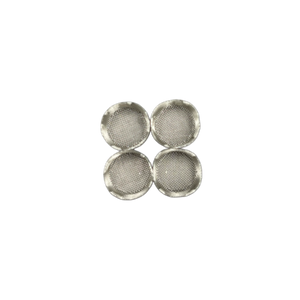 Replacement screens for Adjustable Diffuser Pass-through Chamber (Microdose Bowl) (4 Pack) by Crossing Tech