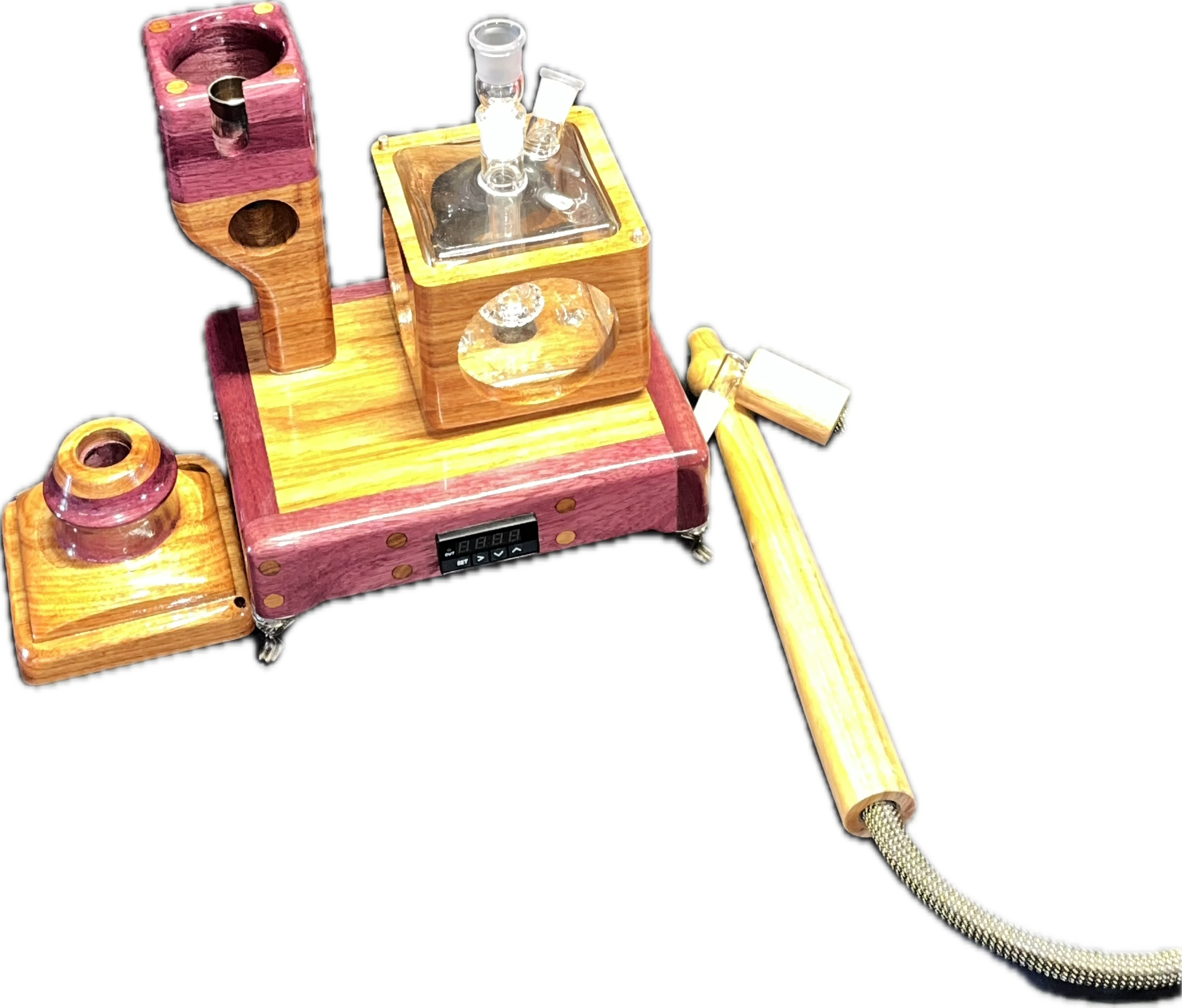Canary and Purpleheart Wired Bundle with Cell and PID by The Club