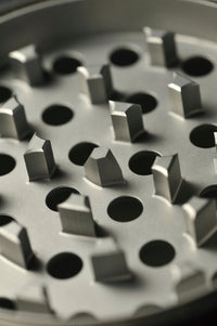 4 Piece 2.2" Aluminum FullMag Grinder by Zam Grinders