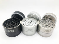 3 Piece 2.2" Aluminum FullMag Grinder by Zam Grinders