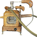 Made in a small family shop in the Southeast United States, each system is unique. This is a true conversation piece of functional art! Each set may contain different parts and of course will offer an individual mixture of woods and beauty only nature can provide.

These listings include the 14mm clear Cell in the listing! Also has LED's built in to set the mood. Choose from either Black Walnut or Cherry. Includes accessory tool set (not pictured).