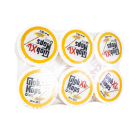 Made of Bamboo and 100% pure cotton.

These Glob Mops have three times more cotton than the original V1 mops and have extra loose cotton for better absorption.

These are not simple ordinary cotton swabs. The creator of Glob Mops started out using regular cotton swabs and decided something better was needed. He tweaked the design of the regular cotton swab to have wooden sticks for more durability and made one end pointed for those hard-to-get corners.