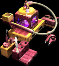 Wired/Wireless Mega Cell with Dual PID Bundle in Purpleheart and Honey Locust by The Club