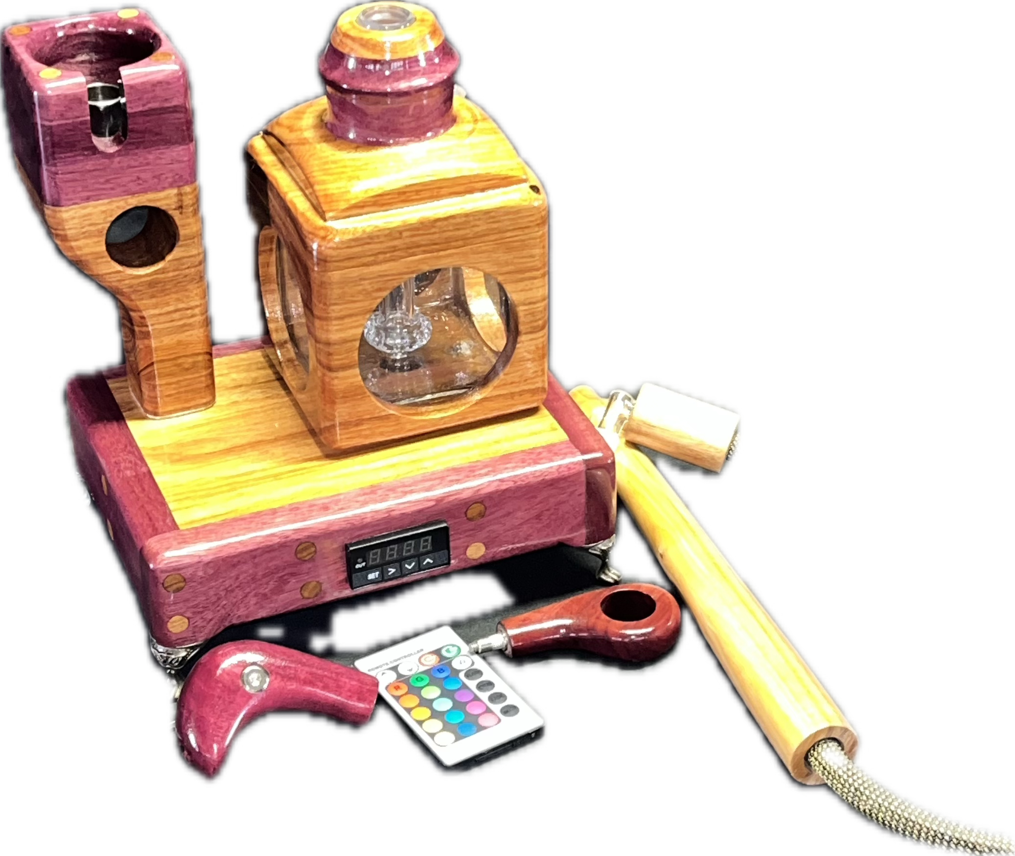Canary and Purpleheart Wired Bundle with Cell and PID by The Club