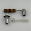 Engineered for versatility, the IO Hornet is compatible with Classic Dynavap tips, Hornet Diffuser Bowl, 14mm Glass Stinger, injectors, and many favorite bowls. Featuring interchangeable 10mm & 14mm Diffusers and 14mm & 22mm Injectors in one head, it lets you customize your experience: use diffusers and conductive bowls for a potent heavy hit, or injectors for a lighter, more productive session.