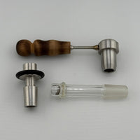 Engineered for versatility, the IO Hornet is compatible with Classic Dynavap tips, Hornet Diffuser Bowl, 14mm Glass Stinger, injectors, and many favorite bowls. Featuring interchangeable 10mm & 14mm Diffusers and 14mm & 22mm Injectors in one head, it lets you customize your experience: use diffusers and conductive bowls for a potent heavy hit, or injectors for a lighter, more productive session.