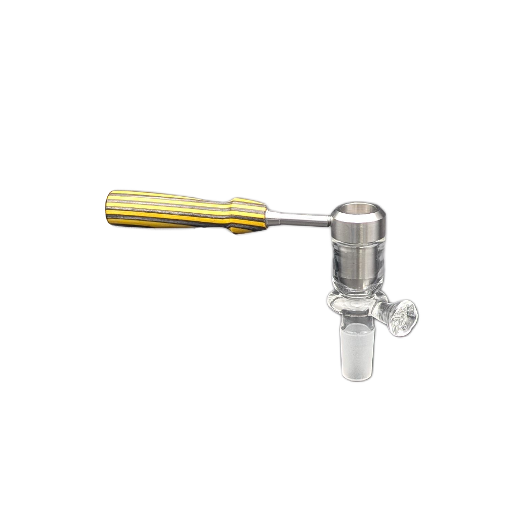 IO Hornet Injector End in the Glass Injector Bowl