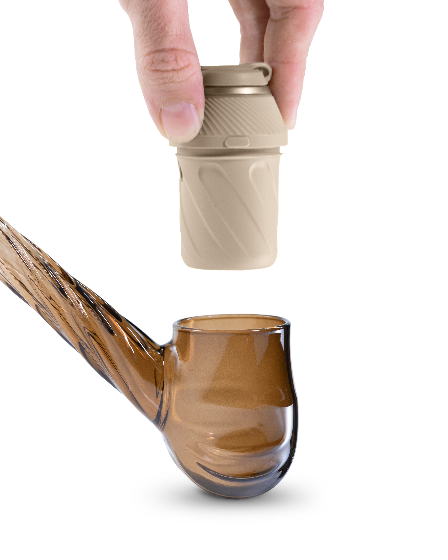 Hash is magic. The Proxy Wizard is an enchanting dry pipe with a longer spiral stem, allowing the vapor to cool before it reaches your mouth. The bowl is crafted with your hand in mind, featuring ergonomic grooves for a comfortable, secure grip. Made from hand-blown borosilicate glass, this legendary addition to the Proxy Collection is a true statement Piece. +10 Charisma.