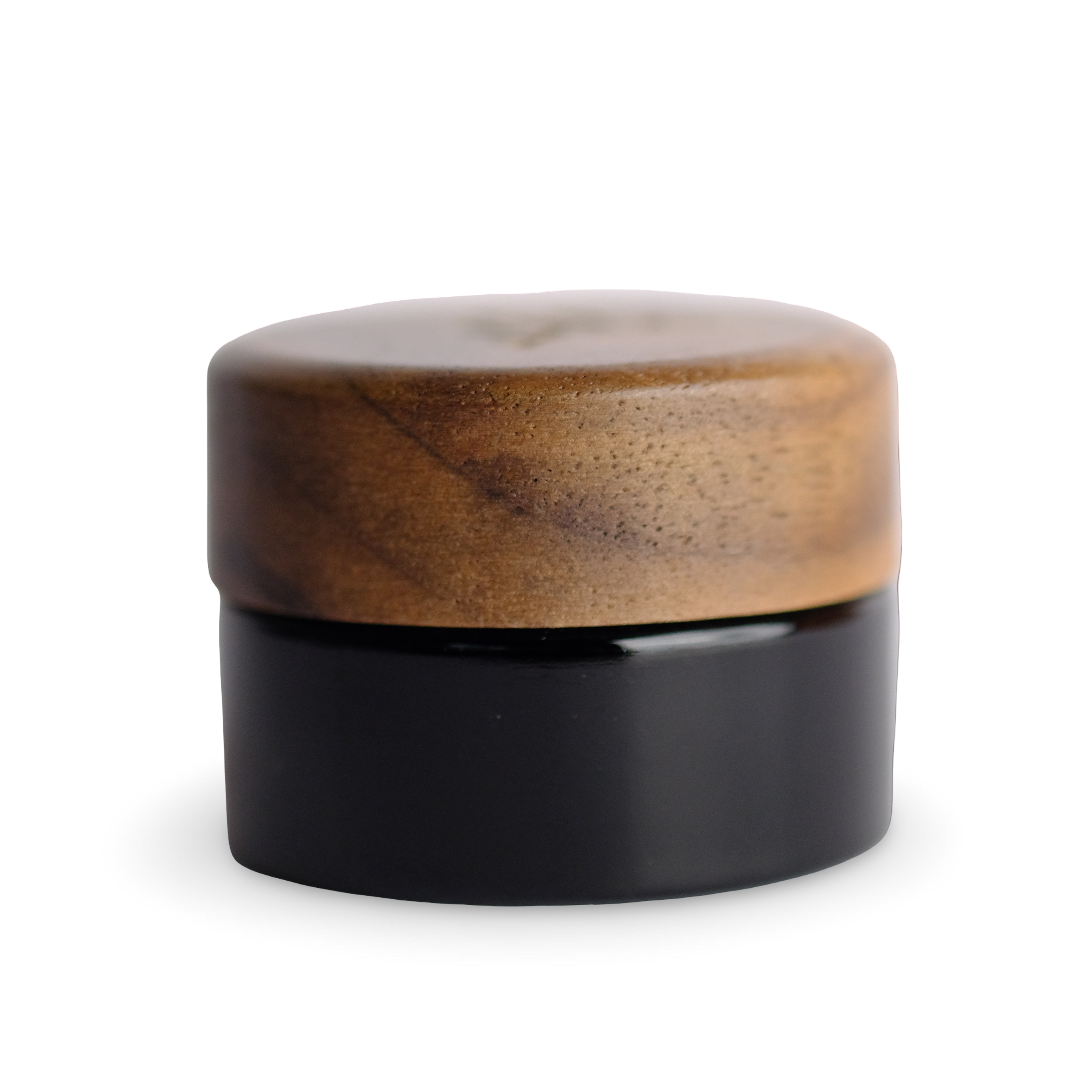 The Infinity Jar is crafted from premium UV-protective glass that blocks all harmful light while allowing only beneficial UV-A rays to pass through. This naturally preserves the purity, aroma, and potency of your concentrates. Paired with a refined walnut wood lid and precision-engineered to be fully smell-proof, it’s the ideal high-end storage solution for botanical integrity and lasting freshness.