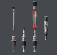 Adaptable Infinity Stem assembly breakdown diagram