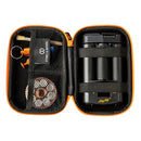 Smell proof hard shell travel case for your MIGHTY(+). Carry your MIGHTY(+) and your accessories like Dosing Capsule Magazine, cleaning utensils etc. safely with you at any time. Thanks to the hard shell of the cases, your device is optimally protected.

Devices and accessories, such as Dosing Capsules are not included in the delivery.

Suitable for:

MIGHTY
MIGHTY+