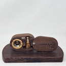 Vapman Case in Walnut with Crop Circle Jelly Fish Inlay by PhattPiggie.

You are purchasing one Vapman case. No Vapman unit is included. One is shown for demonstration purposes only. Case operates with a rotating magnetic lid.