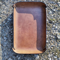 Brown 20x13 Tray on Gravel