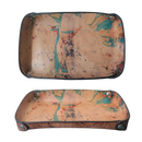 Peach Marbled 20x13 cm Tray