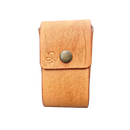 Light Brown 2 Battery 18650 Pouch