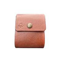 Brown 3 Battery Pouch