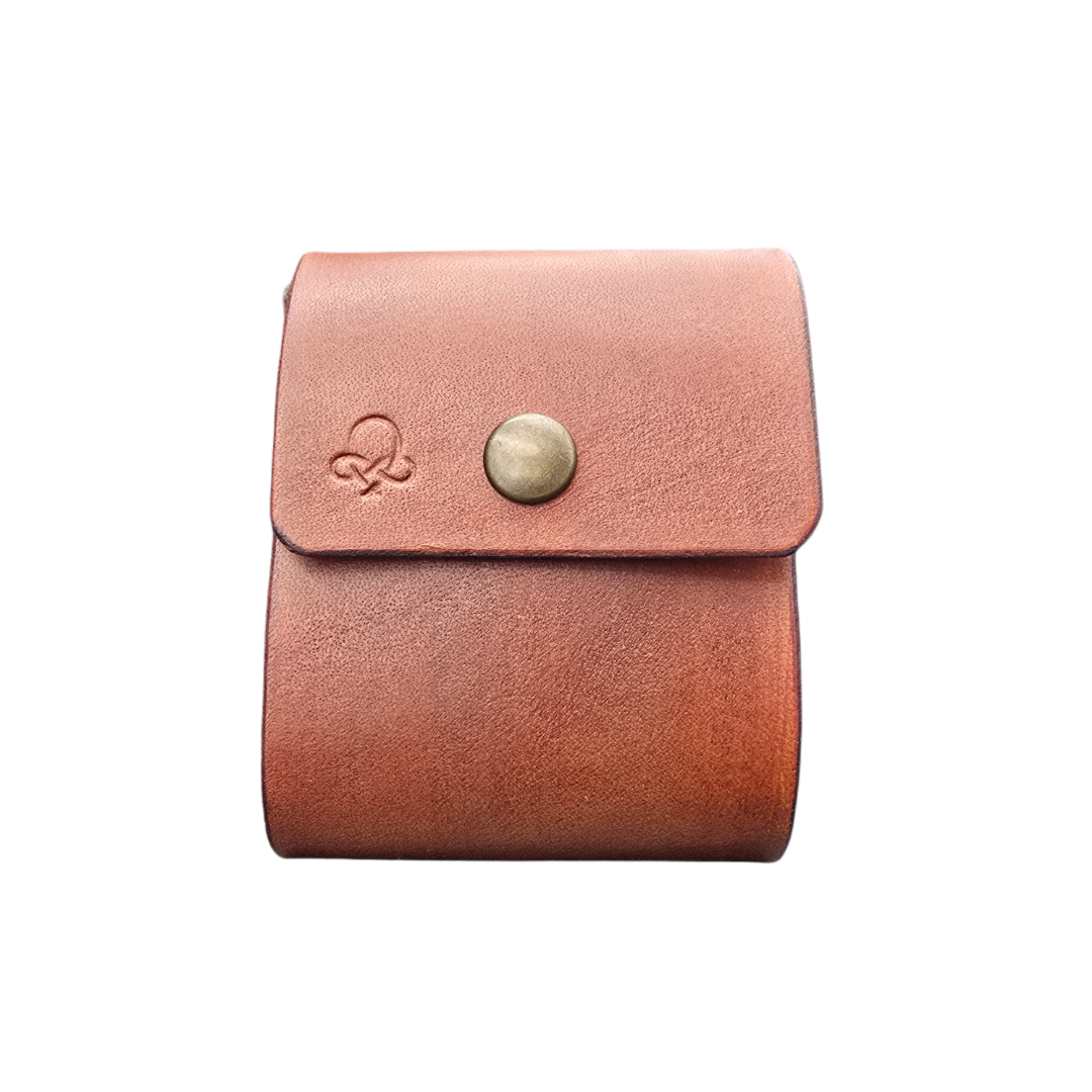 Brown 3 Battery Pouch