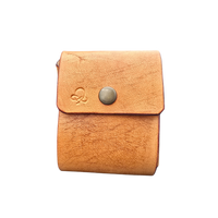 Light Brown 3 Battery Pouch