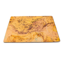 Small Leather Mat in Tan Marbling