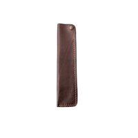 Dark Brown Thin Sleeve with Button