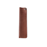 Medium Brown Thin Sleeve with Button