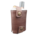 Dark brown 2 strap back view