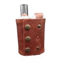 Medium Brown 2 strap jacket front view