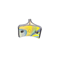 Blue/Yellow Marbling Tripod Stand