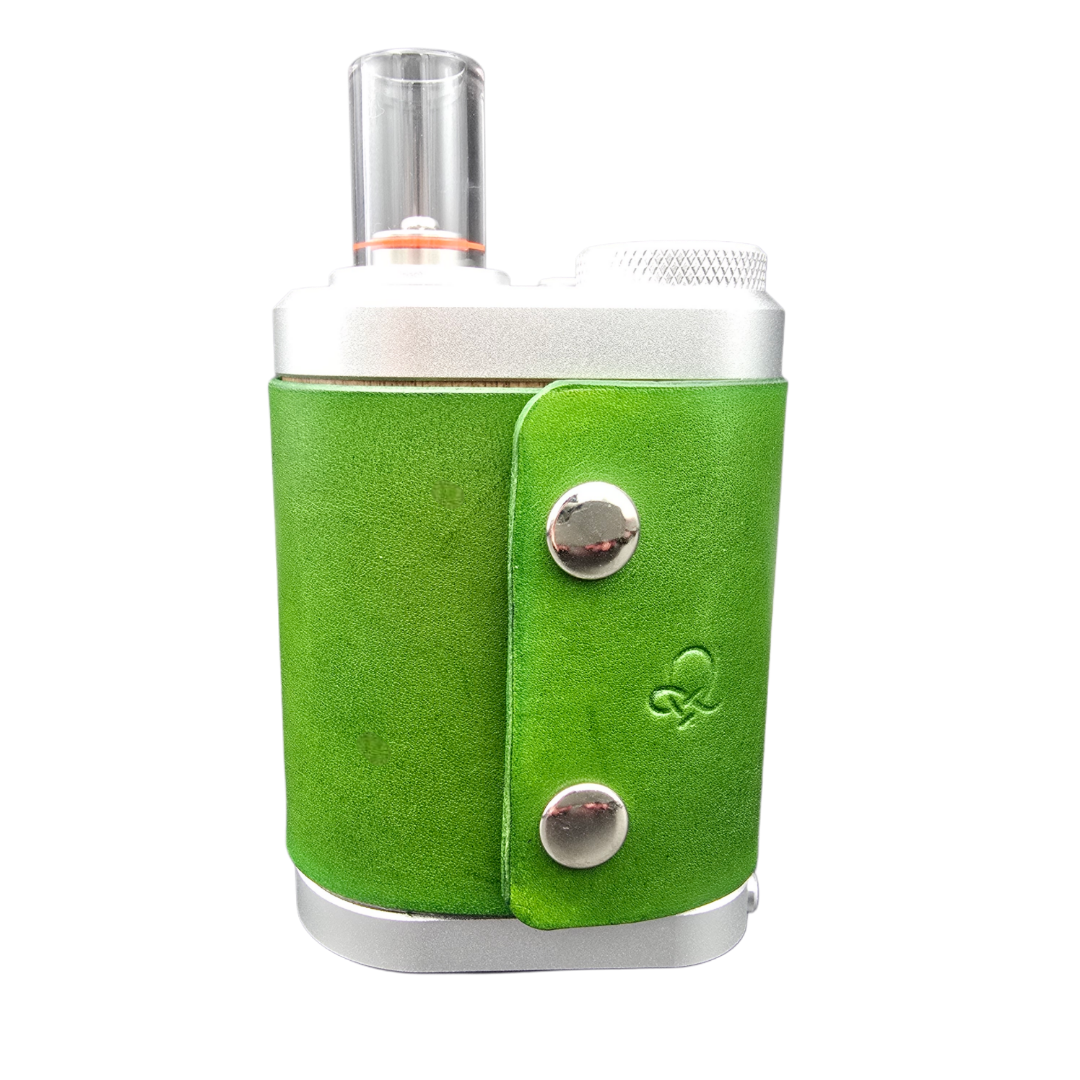 Green short sleeve front view