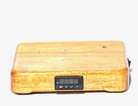 Made in a small family shop in the Southeast United States, each system is unique. This is a true conversation piece of functional art! Each set may contain different parts and of course will offer an individual mixture of woods and beauty only nature can provide.

This particular set includes:

24” whip and 12” wooden mouthpiece with Integrated Orb V2 Bracket System
Integrated PID Controller with US Standard Five Pin XLR Connection w/included Injector Stand
BN-LINK App C Controlled Smart WiFi Outlet Timer