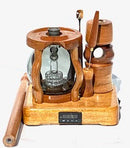 Made in a small family shop in the Southeast United States, each system is unique. This is a true conversation piece of functional art! Each set may contain different parts and of course will offer an individual mixture of woods and beauty only nature can provide.

This particular set includes:

24” whip and 12” wooden mouthpiece with Integrated Orb V2 Bracket System
Integrated PID Controller with US Standard Five Pin XLR Connection w/included Injector Stand
BN-LINK App C Controlled Smart WiFi Outlet Timer