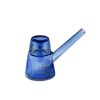 Deco Bubbler by nwtn HOME in blue top angle.