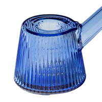 Deco Bubbler by nwtn HOME in blue main body with 14mm connection only.
