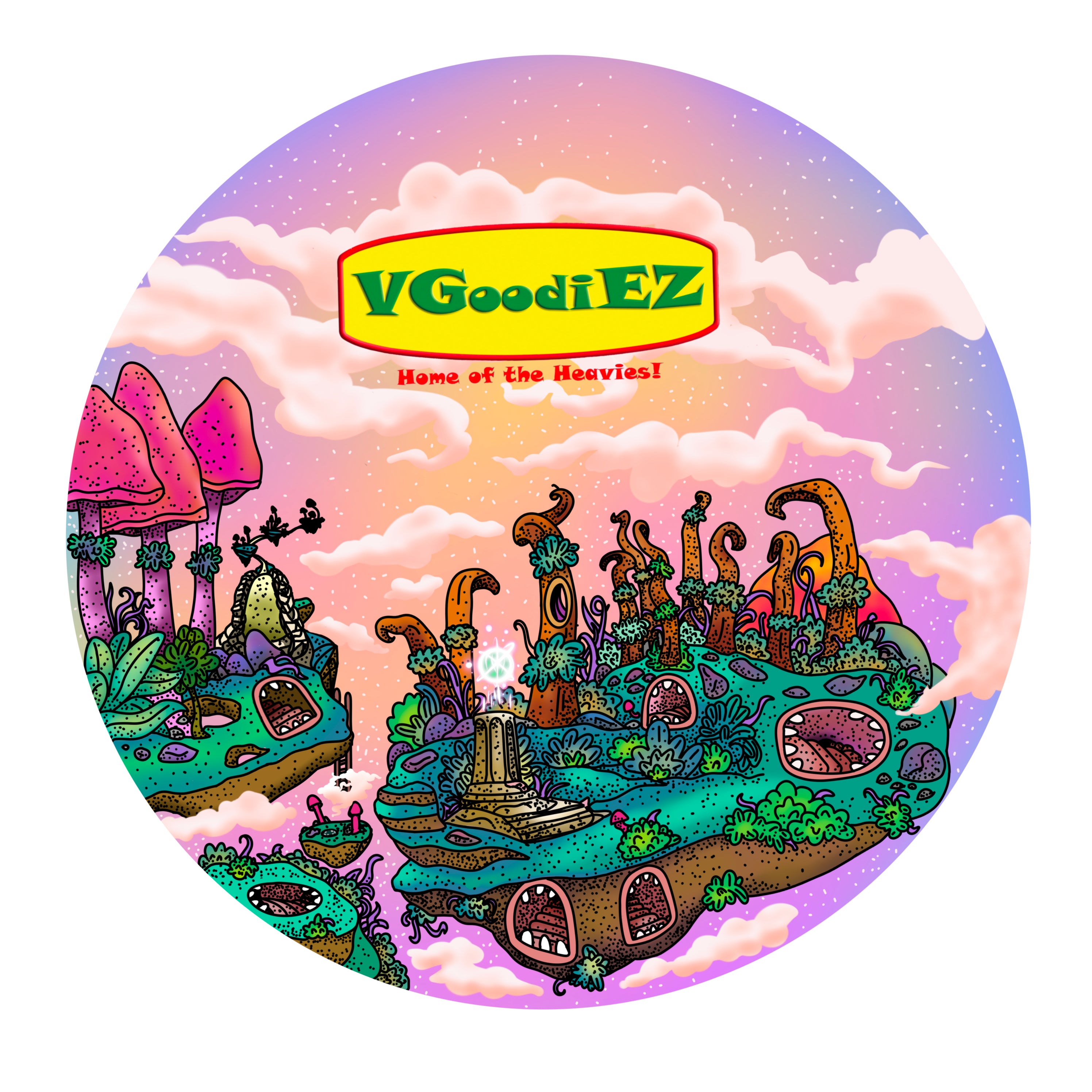 VGoodiez ~ Crohnabist Moodmat (Series 4 - Slide 3) - Orbital Print) by Moodmats