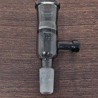 Now in smoked glass!

Made specifically for 19mm input injector style vapes!  These V2 Injector Chambers (Rod instead of tab handle + glass and screen deck options) work with all injector style ball units on the market including the DC Elev8R, TiTi, Pinky, B0, B1, B2, F16, Lethal Injector, Hot Rod, Terp Torch, Freight Train, Qaromashop (some have reported fitment issues with the Taroma lite but the others seem to work) and others.