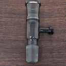 Now in smoked glass!

Made specifically for 19mm input injector style vapes!  These V2 Injector Chambers (Rod instead of tab handle + glass and screen deck options) work with all injector style ball units on the market including the DC Elev8R, TiTi, Pinky, B0, B1, B2, F16, Lethal Injector, Hot Rod, Terp Torch, Freight Train, Qaromashop (some have reported fitment issues with the Taroma lite but the others seem to work) and others.