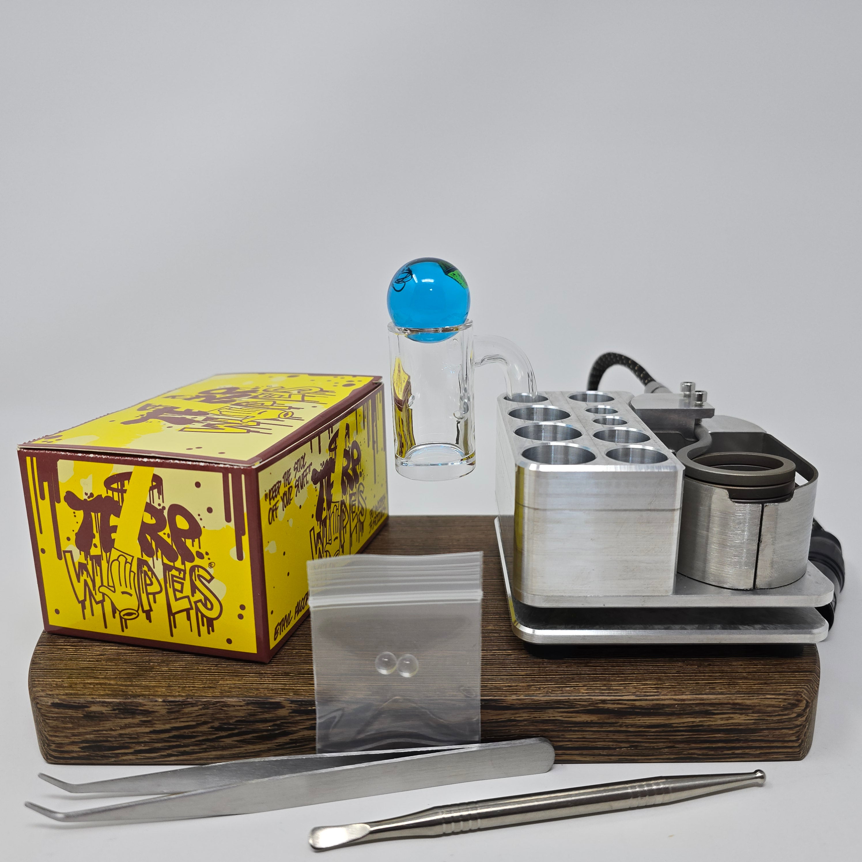 Choose this bundle if you already have a Crossing Technology Ruby Twist Bundle purchased at VGoodiEZ. This works with Disorderly Conduction, Crossing Technology, Cannabis Hardware, Auber, and DNail PID's that match the wire pinout in the diagram of this listing. It will not work with Qaromashop or High Five PID's. Please check compatibility before purchasing. There are no refunds for coil issues. Coils are tested prior to shipping.