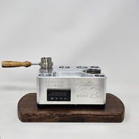 Introducing Moab, the first cordless cannabis vaporizer base station by Cannabis Hardware. The Moab is a more streamlined version of the Nova. We have made this a more affordable unit by de-featuring some of the adjustability and looks of the Nova but added utility.

The Moab is the first in the Zenleaf lineup to use the billet as a heat shield by building it into the body itself.