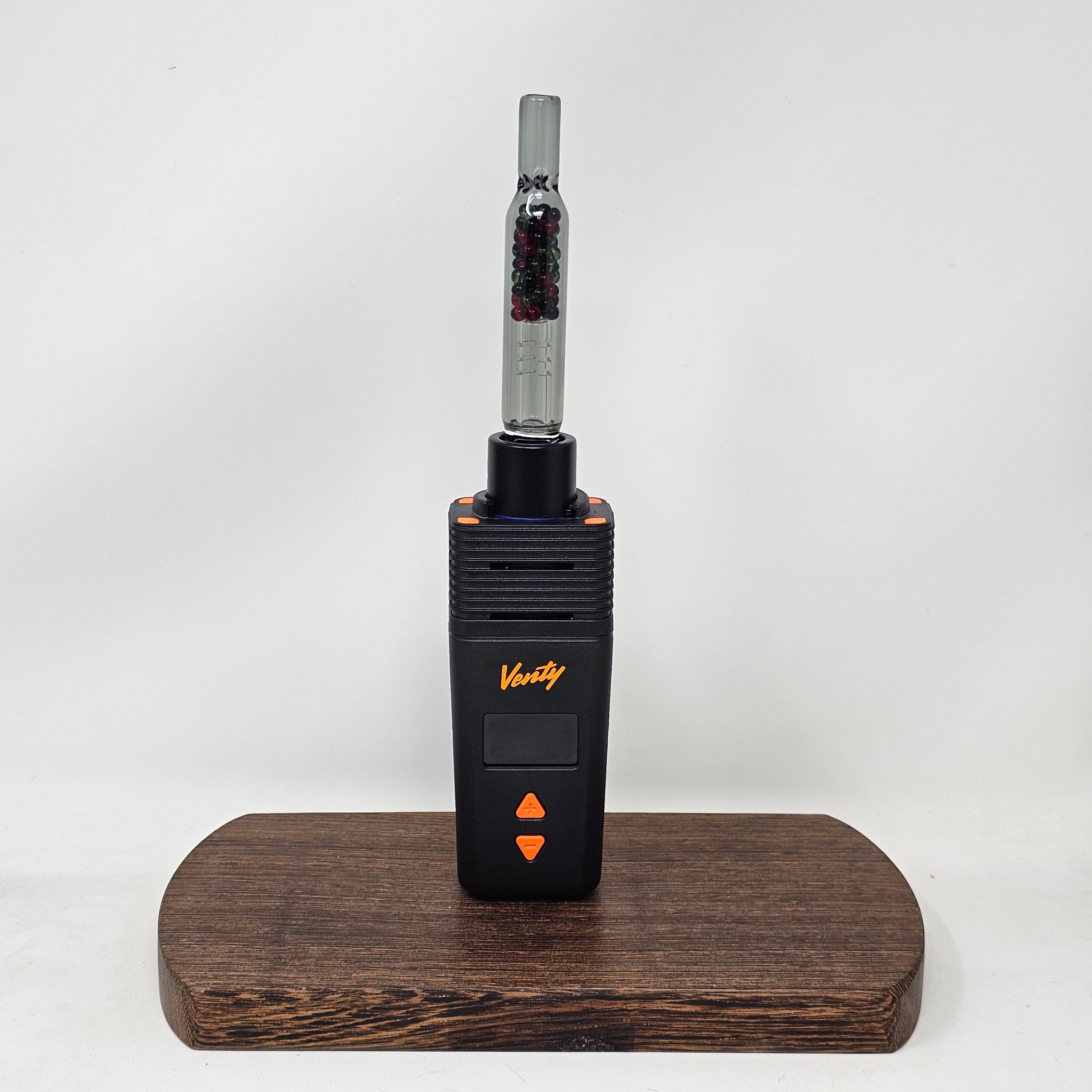 Replaces the Venty Cooling Unit in favor of a glass airpath with spiky cooling included.

Choose from Long/Short or Clear/Smoked Glass and Rocket!!

Long is just under 7" tall and Short is just under 4" tall.